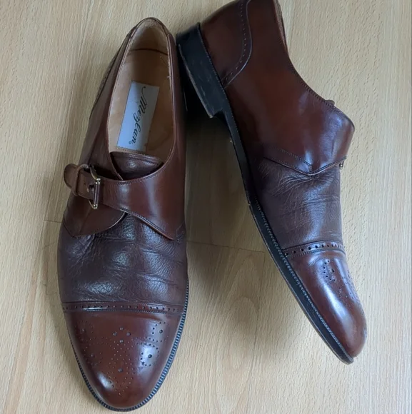 ?mezlan Mens Dress Shoes Soft Brown Leather Lace Up Cap Toe 10.5M ATHENS Mezlan Brown Oxfords for Men | Mercari main image 4